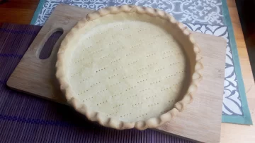 Receta de masa de tarta salada con solo 3 ingredientes Receta de masa de tarta salada con solo 3 ingredientes