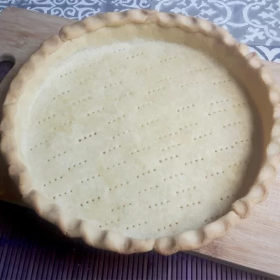 Receta de masa de tarta salada con solo 3 ingredientes
