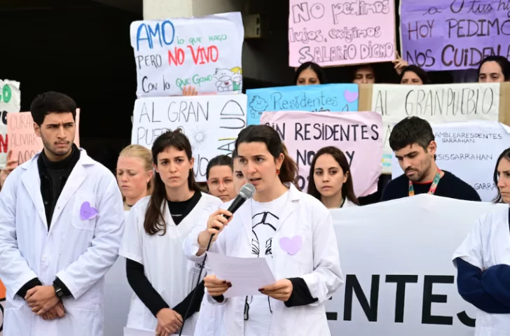 Los médicos residentes del Hospital Garrahan levantaron el paro
