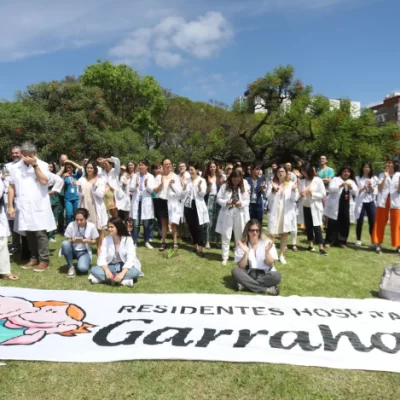 Los médicos residentes del Hospital Garrahan levantaron el paro