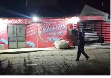 Vecinos de Caleta Olivia frenaron a ladrones que saqueaban una obra: “No vamos a permitir que roben “
