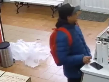 Video. Fue a pedir trabajo a una rotisería de Río Gallegos, le dieron de comer y se robó un celular Video. Fue a pedir trabajo a una rotisería de Río Gallegos, le dieron de comer y se robó un celular