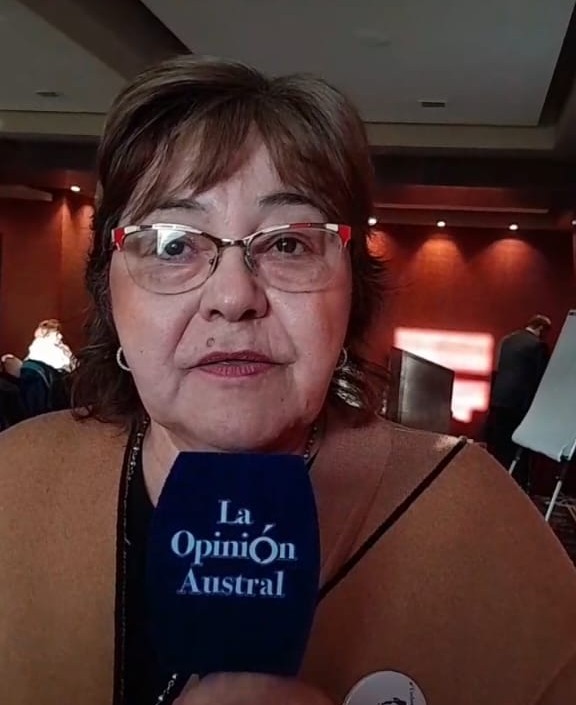  Graciela Riquelme, mamá del docente Facundo Díaz.