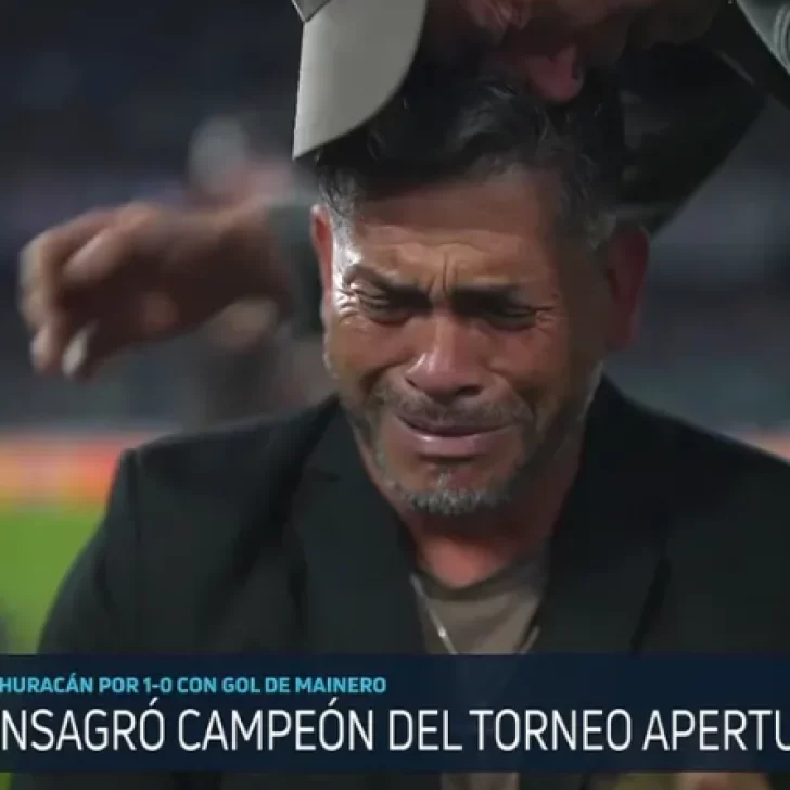 La emoción del DT Sergio Gómez tras el triunfo de Platense en el Torneo Apertura