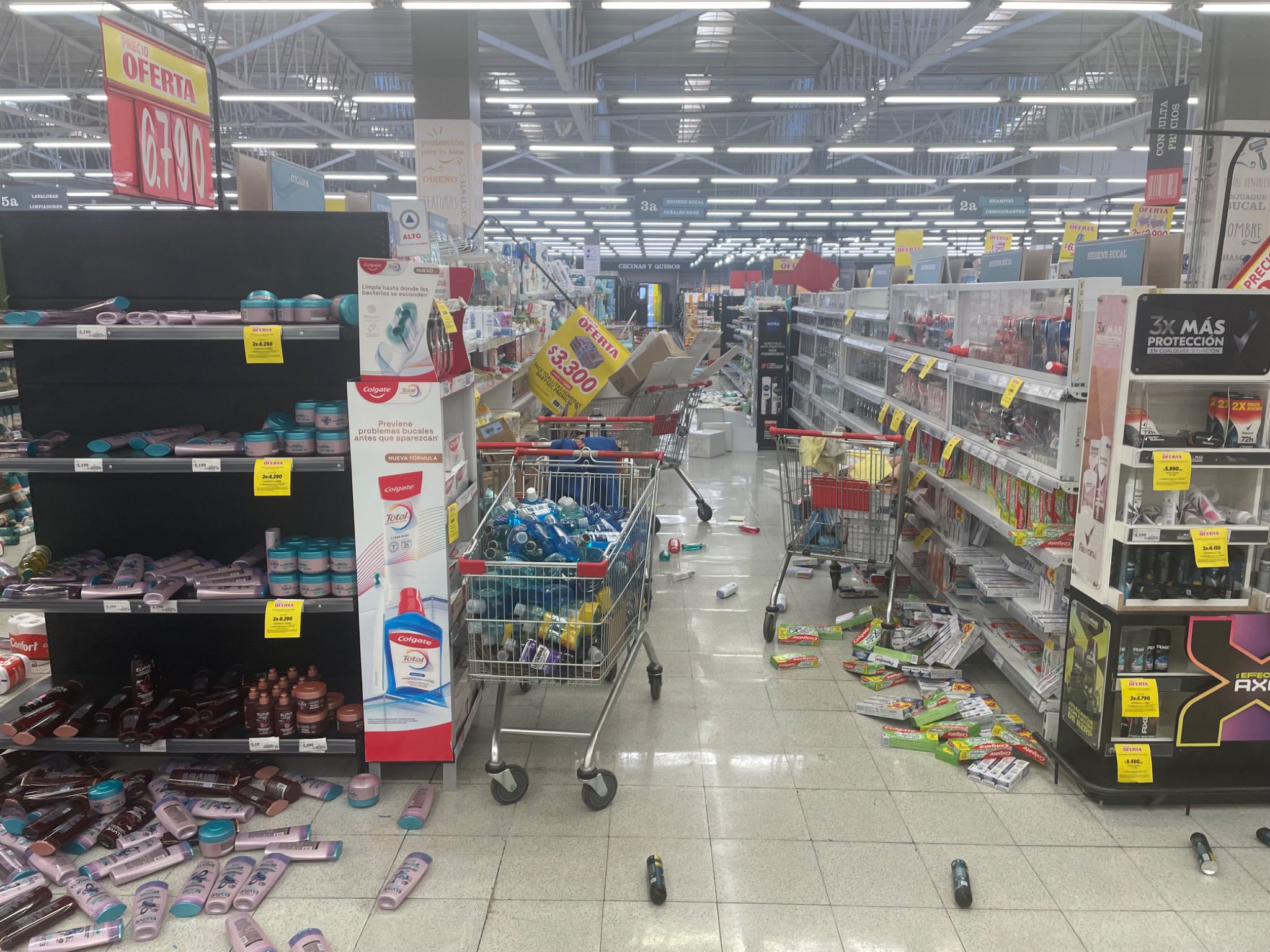 Un sismo de 6,4 afectó el norte de Chile y dejó sin luz a miles de personas
