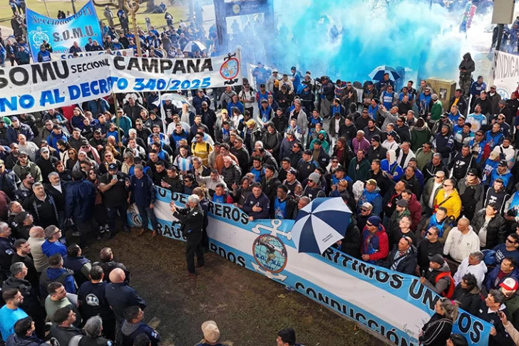  Este jueves hubo una movilización del SOMU en la Ciudad de Buenos Aires, buscando visibilizar el reclamo.