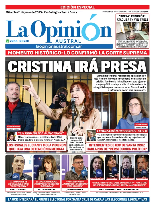 Los fiscales Diego Luciani y Sergio Mola pidieron la detención inmediata de Cristina Kirchner
