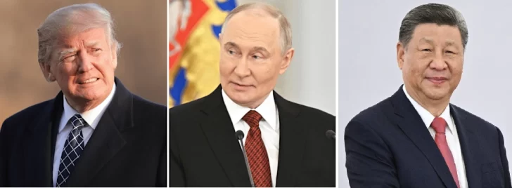  Donald Trump, Vladimir Putin y Xi Jiping sentaron posición sobre el conflicto Irán - Israel.