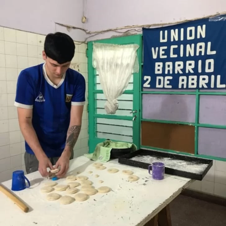 La Unión Vecinal del 2 de Abril pone a la solidaridad como protagonista