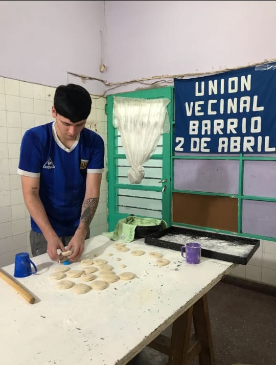 La Unión Vecinal del 2 de Abril pone a la solidaridad como protagonista