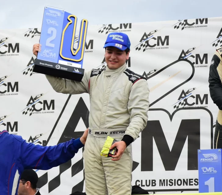 Excelente trabajo de Alan Iserre en el autódromo de Misiones