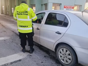 Secuestraron un auto en Güer Aike por falta total de documentación durante un operativo