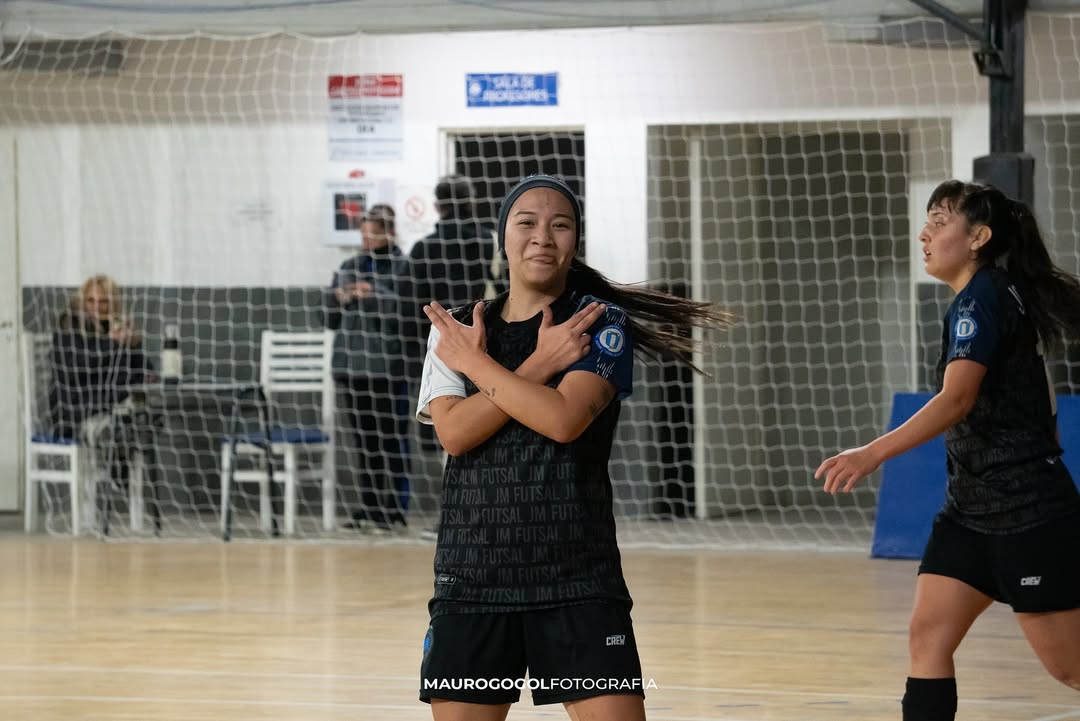  El festejo de Ariana Díaz.