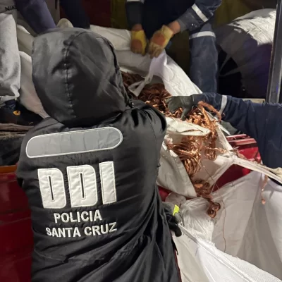 Secuestraron más de 3500 kilos de cobre y armas tras un gran despliegue policial
