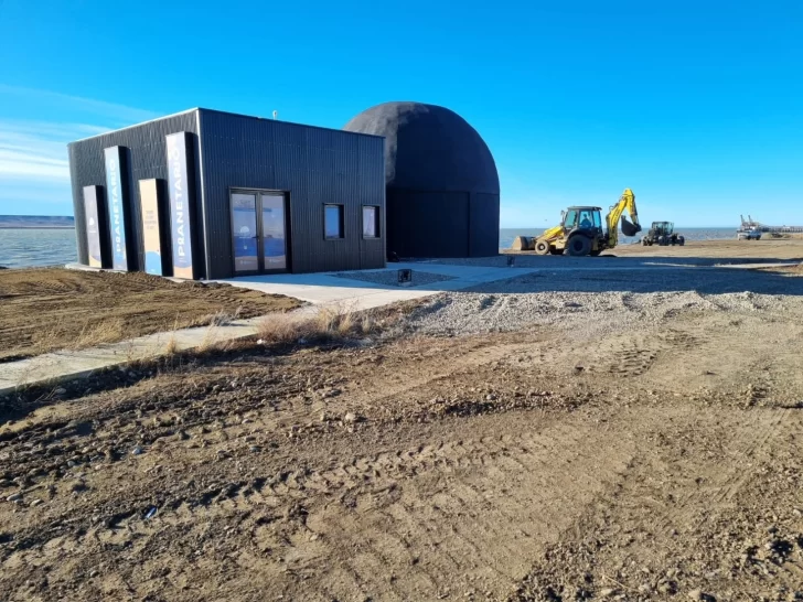 Avanza la obra del Planetario en Río Gallegos y se prepara para abrir sus puertas