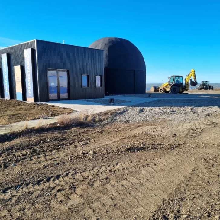 Avanza la obra del Planetario en Río Gallegos y se prepara para abrir sus puertas Avanza la obra del Planetario en Río Gallegos y se prepara para abrir sus puertas