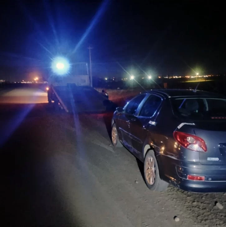 Secuestraron un auto en uno de los accesos a Río Gallegos porque la conductora no tenía carnet