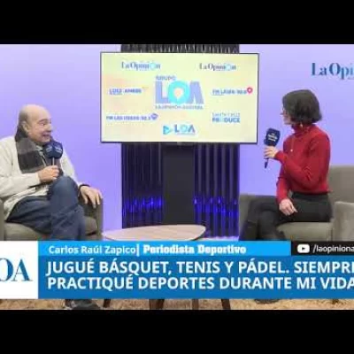 Del automovilismo al periodismo: la historia de Carlos Zapico