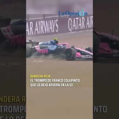 Trompo y eliminación: Colapinto quedó afuera de la clasificación en Silverstone