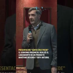 Santa Cruz Puede: lanzaron un producto marítimo 100% natural