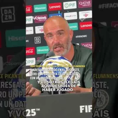Chelsea vs Fluminense: Maresca, corregido en vivo por un periodista brasileño