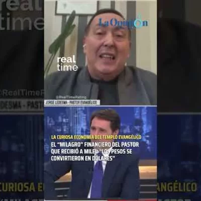“Los pesos se convirtieron en dólares”: la explicación del pastor visitado por Milei en Chaco