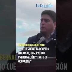 El gobernador Claudio Vidal dijo que Santa Cruz buscará independencia económica con producción