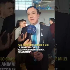 Pablo Grasso criticó a Nación: “Este país no es normal… va en contra tuyo, va en contra de tu viejo”