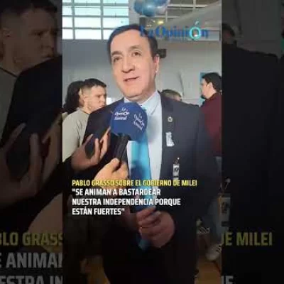 Pablo Grasso criticó a Nación: “Este país no es normal… va en contra tuyo, va en contra de tu viejo”