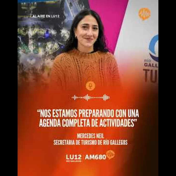 Mercedes Neil habló sobre las actividades durante las vacaciones de invierno en Río Gallegos