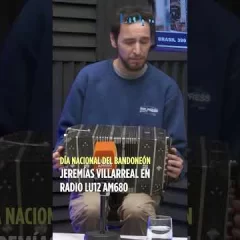 Jeremías Villarreal en LU12 celebró el Día Nacional del Bandoneón