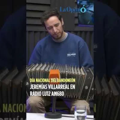 El bandoneón lo eligió a él: Jeremías Villarreal en LU12