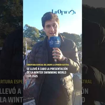 Así se vivió la presentación del Winter Swimming World Cup 2025