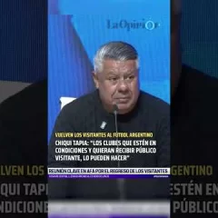 Vuelve el público visitante al fútbol argentino