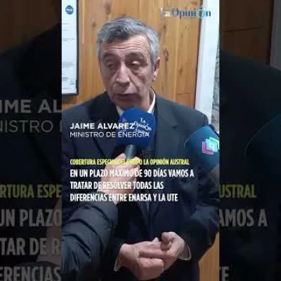 Jaime Álvarez habló con La Opinión Austral sobre el acuerdo por represas