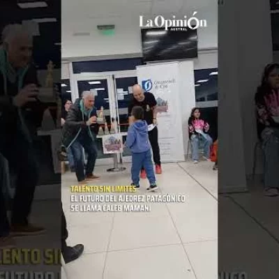 El futuro del ajedrez patagónico se llama Caleb Mamani
