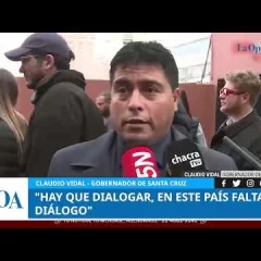 Claudio Vidal en la Expo Rural de Palermo: “Ojalá que podamos retomar el diálogo con Nación”