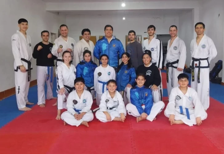  El equipo comodorense, Taekwondo-Do Asociación Austral.