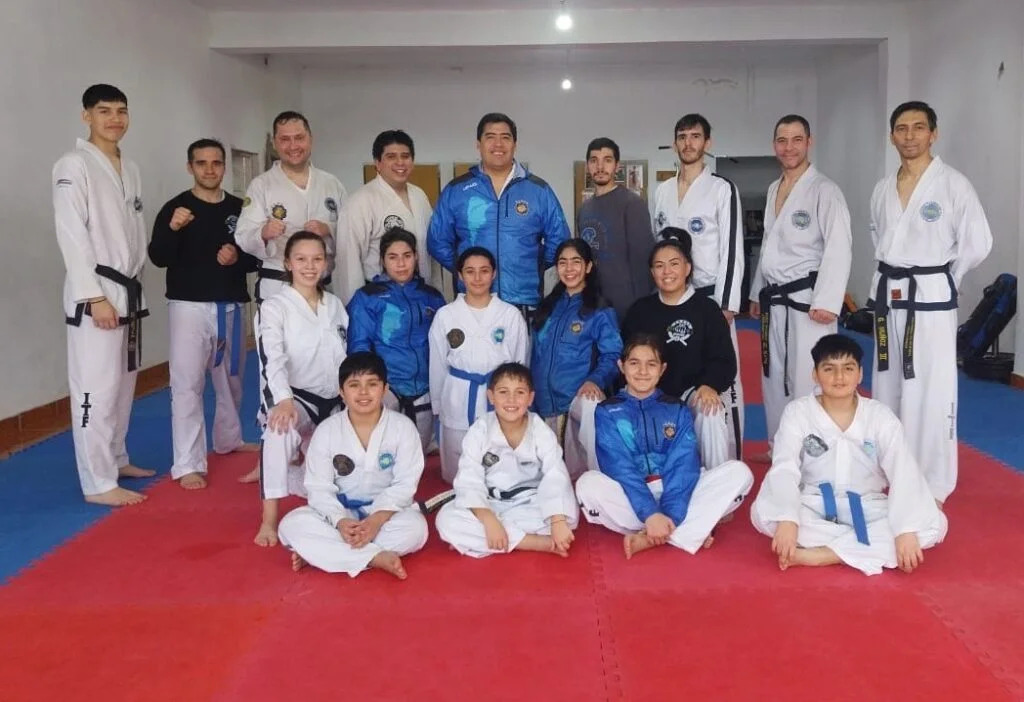  El equipo comodorense, Taekwondo-Do Asociación Austral.