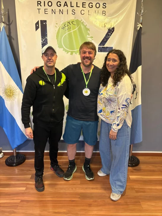 Ganadores del torneo “Chiche” Susacasa en el Tenis
