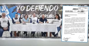Chubut: ATECh anunció un nuevo paro y la provincia podría descontarles unos 100 mil pesos a cada docente Chubut: ATECh anunció un nuevo paro y la provincia podría descontarles unos 100 mil pesos a cada docente