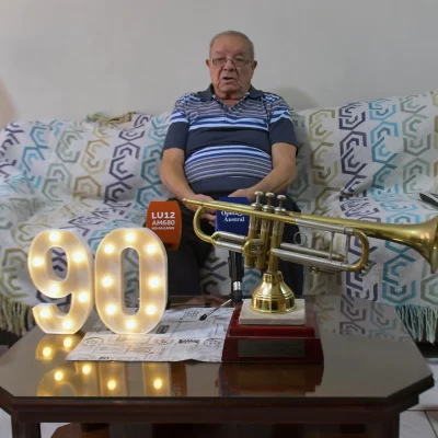 La historia de Cleto Godoy, 90 años y millones de notas escritas: “La música es todo”