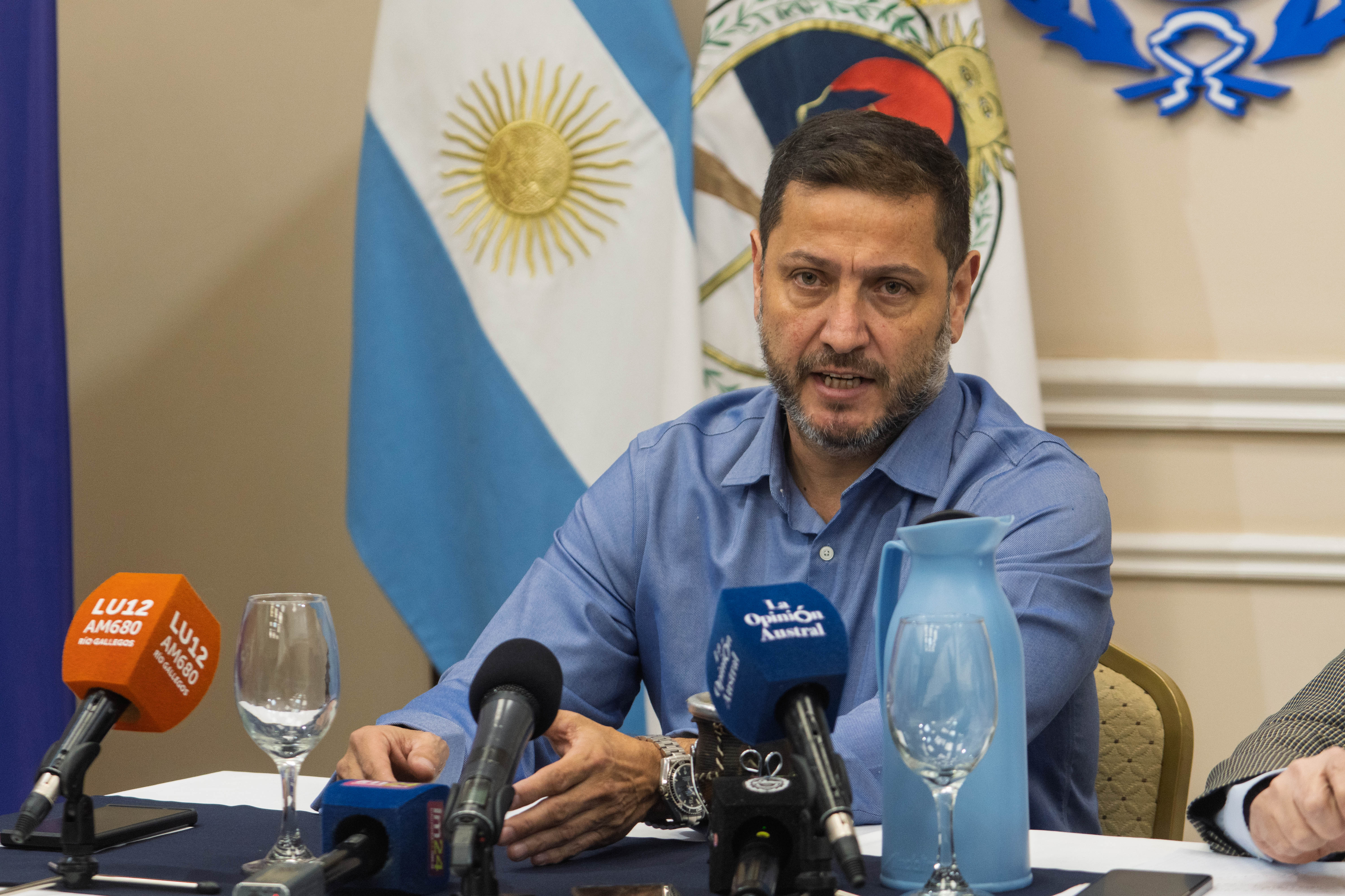  Oscar Vera, presidente de Fomicruz. (FOTO: LEANDRO FRANCO/ LA OPINIÓN AUSTRAL)