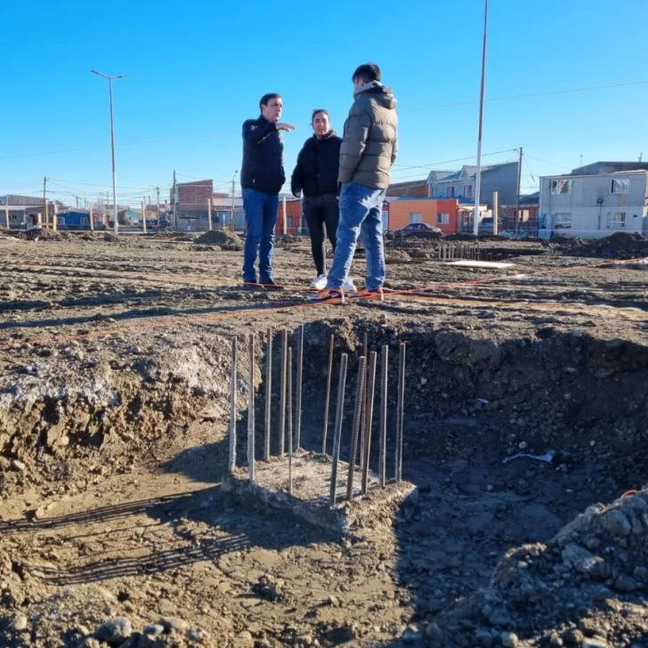 Pablo Grasso recorrió los avances de lo que será el “Distrito YCF”