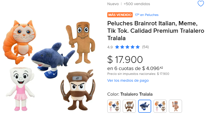 Día del Niño 2025: Labubu, Tralalero Tralala y Ballerina Capuchina, los muñecos furor entre los chicos, por qué son tan virales y cuánto salen