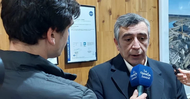 Jaime Álvarez destacó el arduo trabajo del gobernador Vidal para la reactivación de la represa “Jorge Cépernic”