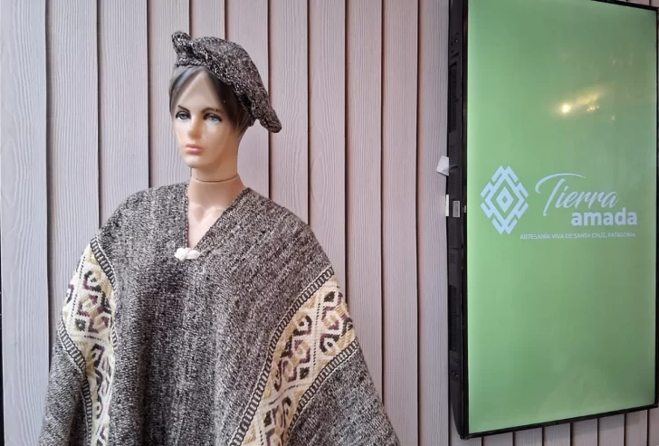  Una de las prendas que se exhiben en la feria Rural de Palermo.