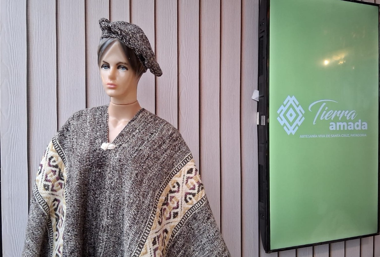  Una de las prendas que se exhiben en la feria Rural de Palermo.