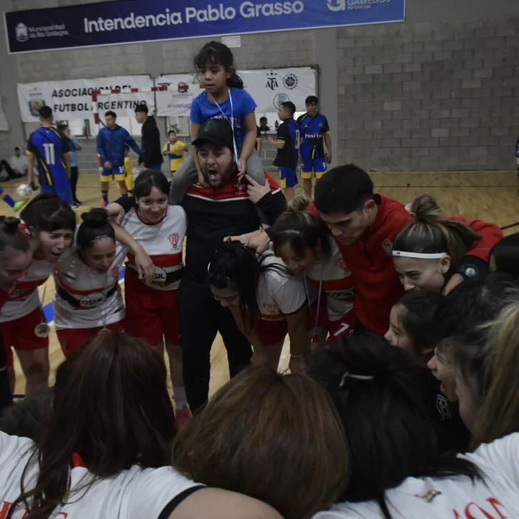 Huracán Santacruceño busca ayuda para poder viajar al Nacional de Futsal Femenino en Bariloche