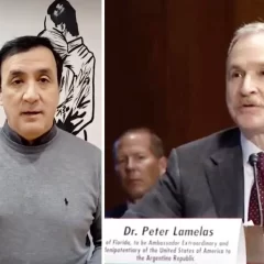 Grasso al propuesto embajador de EEUU en Argentina: “A vos, Lamelas, go home”.